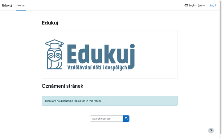 Edukuj.cz Moodle LMS